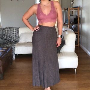 Plum maxi skirt 😍🥰